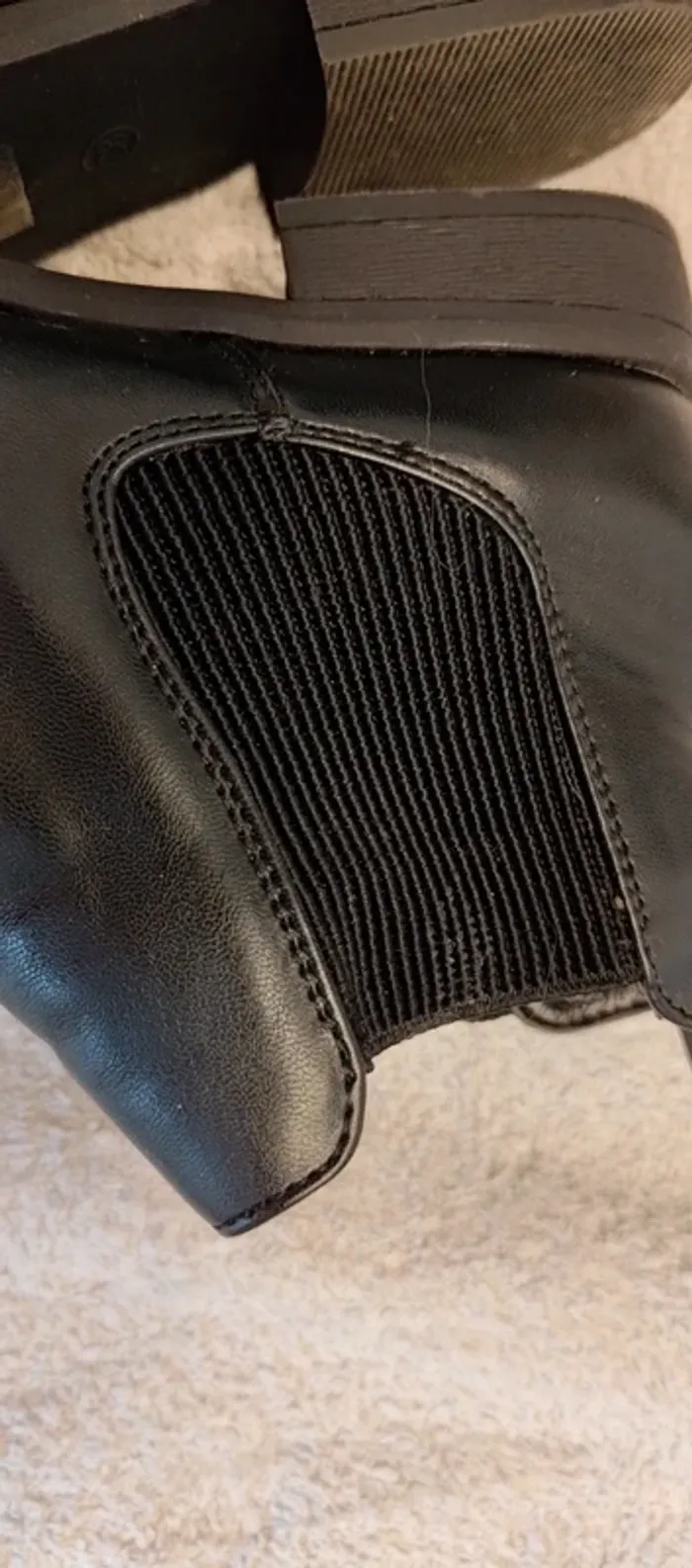 Bottines noires T38 - photo numéro 3