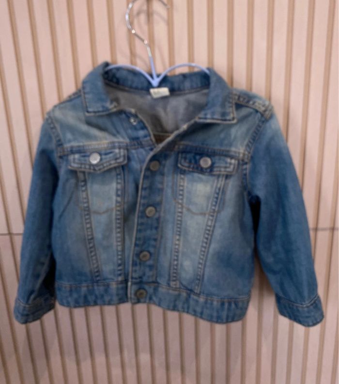 Blouson / veste court en jean -h&m- 86 cm