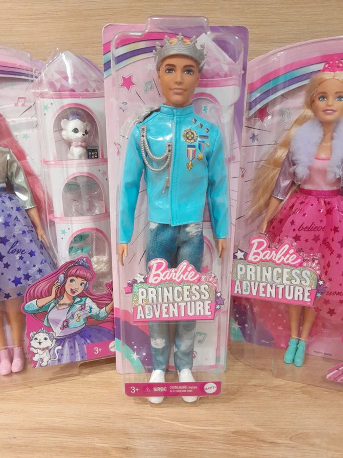 Lot barbie princess adventure - photo numéro 4