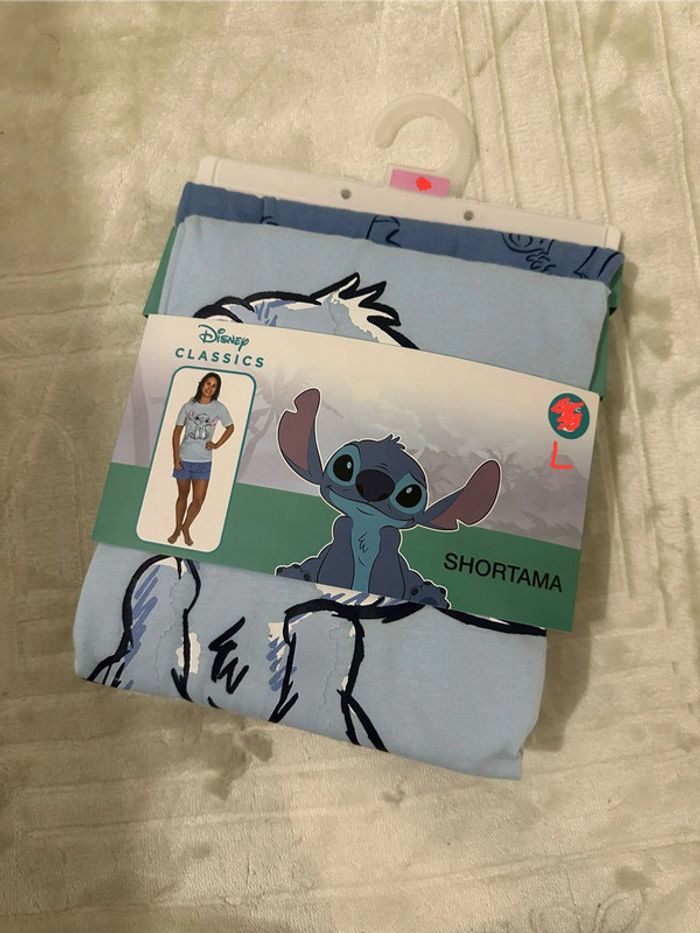 Pyjama short Stitch taille L neuf avec étiquette