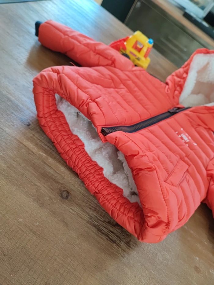 blouson IKKS orange vif - photo numéro 3