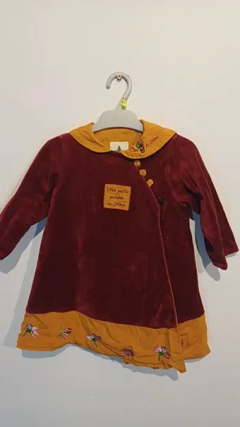 Robe Serjent Major vintage 18 mois "ma petite poupée de Chine"