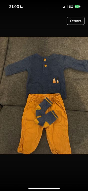 Ensemble bébé garçon