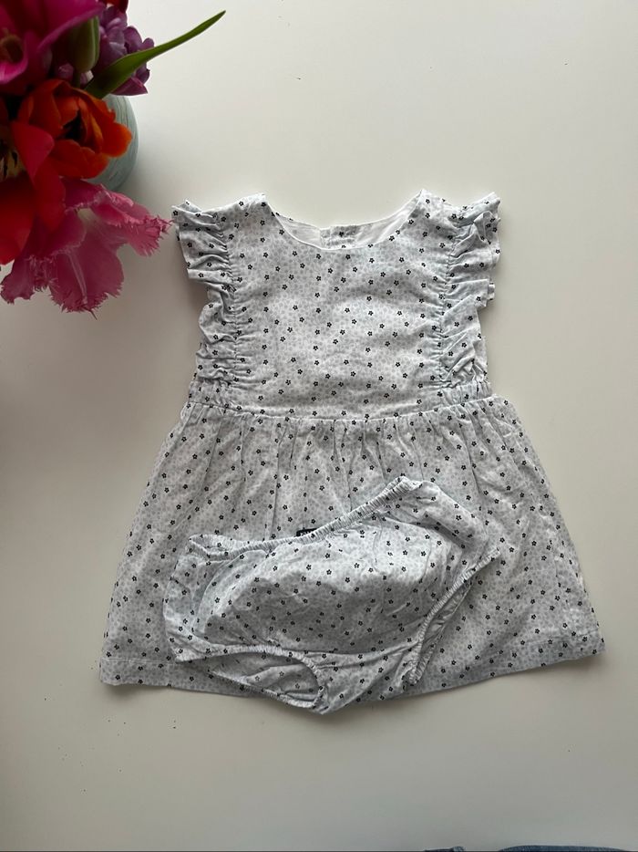 Lot de 4 robes et 1 chemise - 12 mois - Cadet Rousselle - Vertbaudet - Kiabi - Okaidi - photo numéro 4