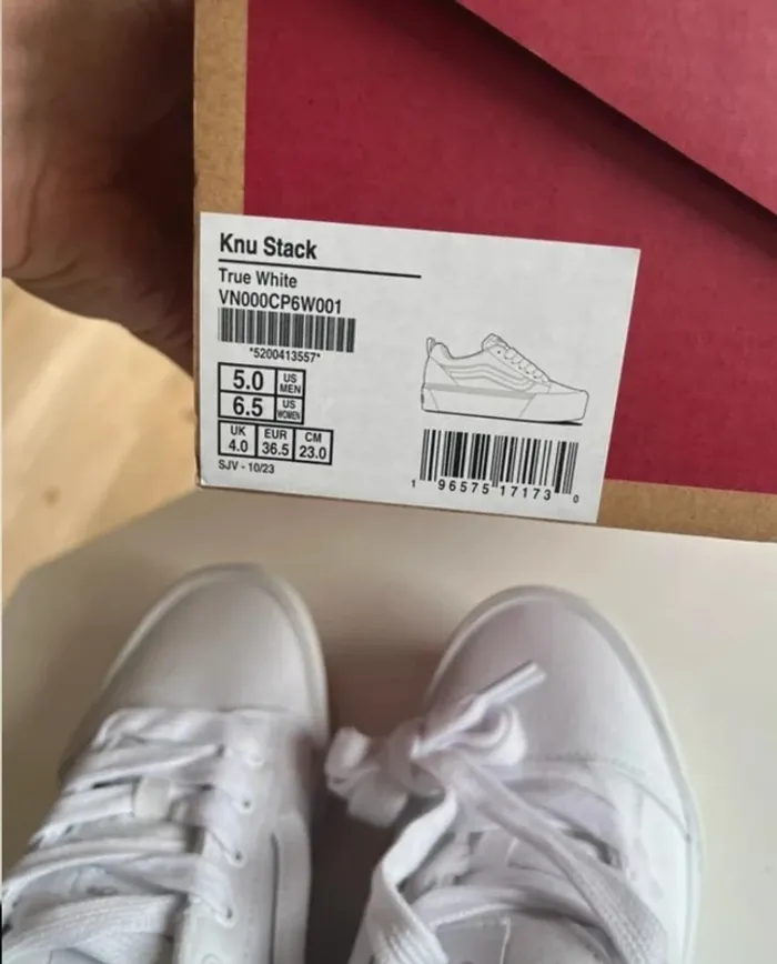 Vans Knu Stack True White 36,5 - photo numéro 6