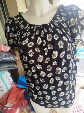 #kytieSfemme. Top manches courtes taille S/M