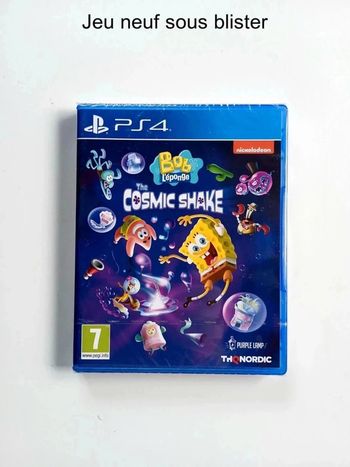 Bob l'éponge Cosmic shake Ps4