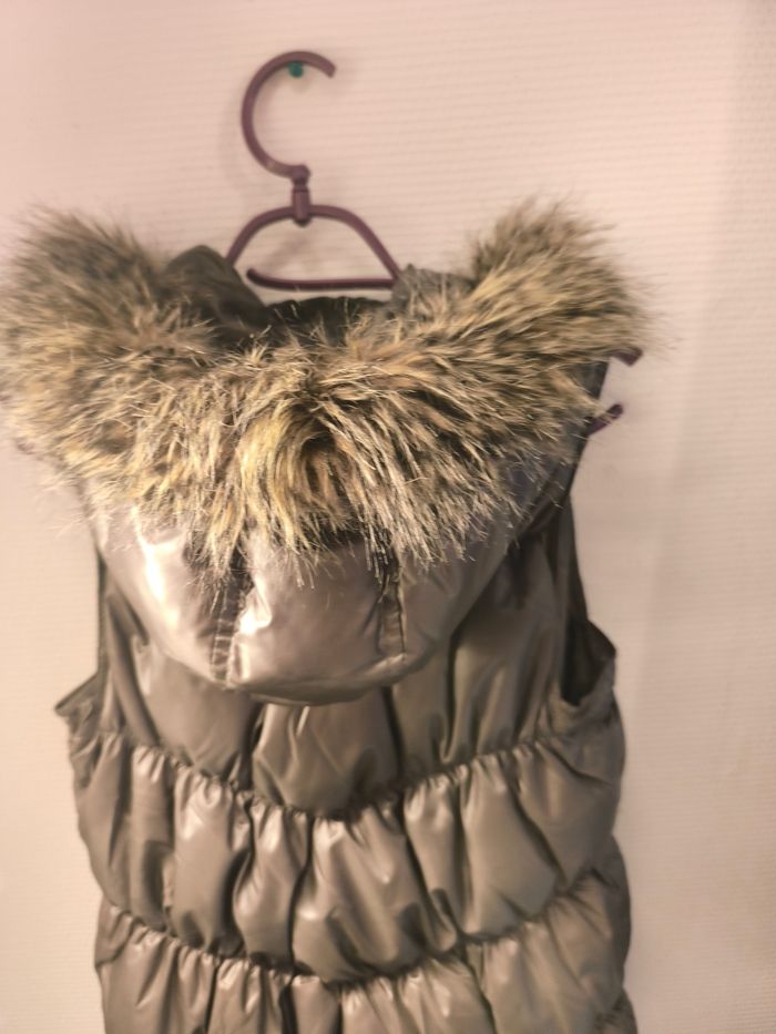 Doudoune femme taupe - photo numéro 4