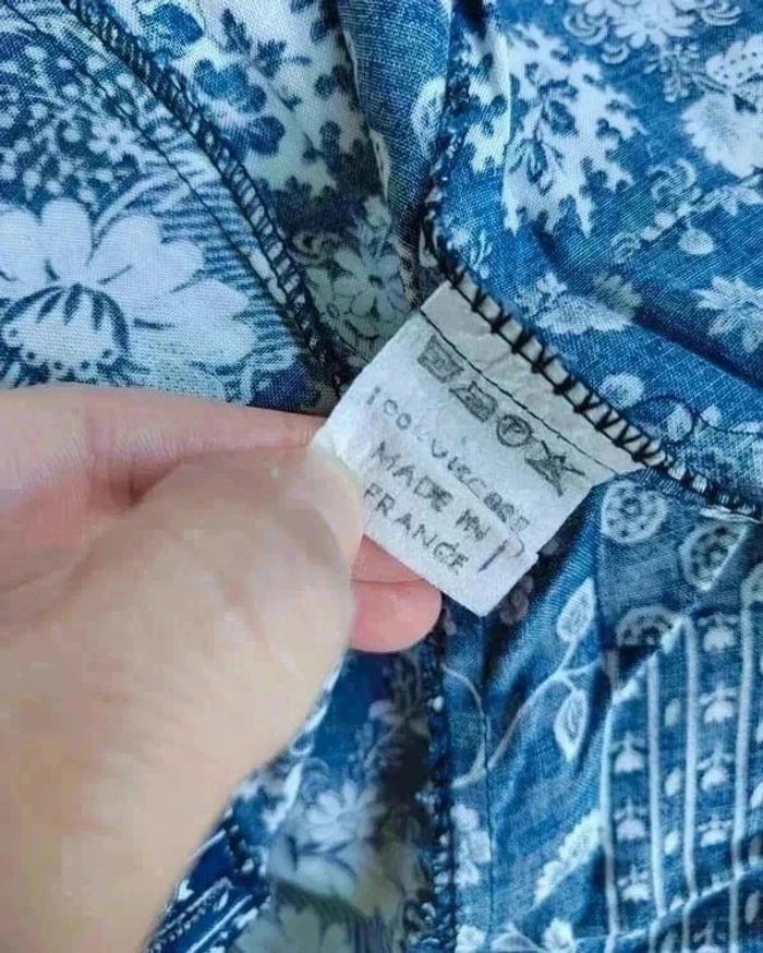 35 € Robe en patchwork y2k made in France Vintage taille 38 estival ibiza - photo numéro 6