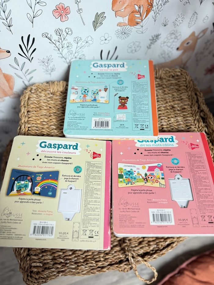 Lot de 3 livres sonores Gaspard - photo numéro 3