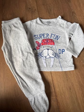 Pyjama d’hiver 2 pièces 3 ans 