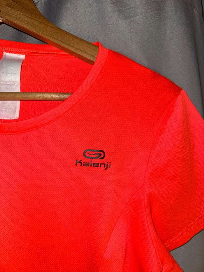 T-shirt sport orange Kalenji - photo numéro 2