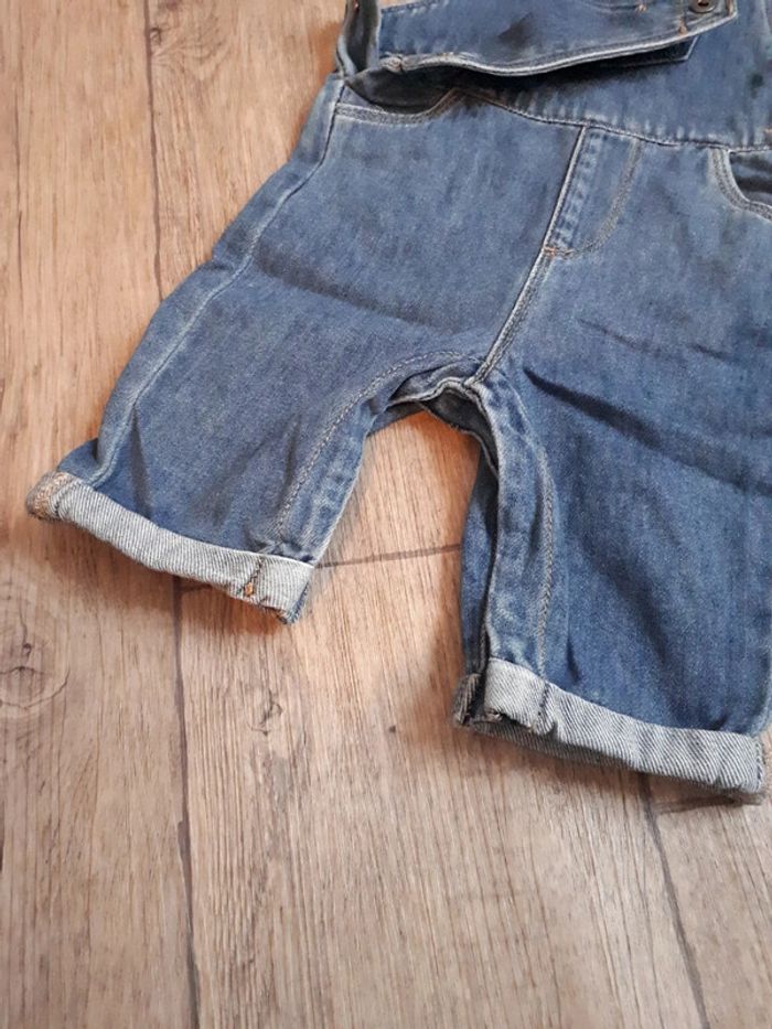 Salopette en jeans 6 mois. Tape à l'oeil - photo numéro 3