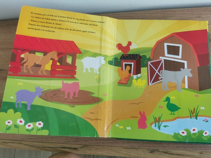 Livre avec animaux de la ferme - photo numéro 4