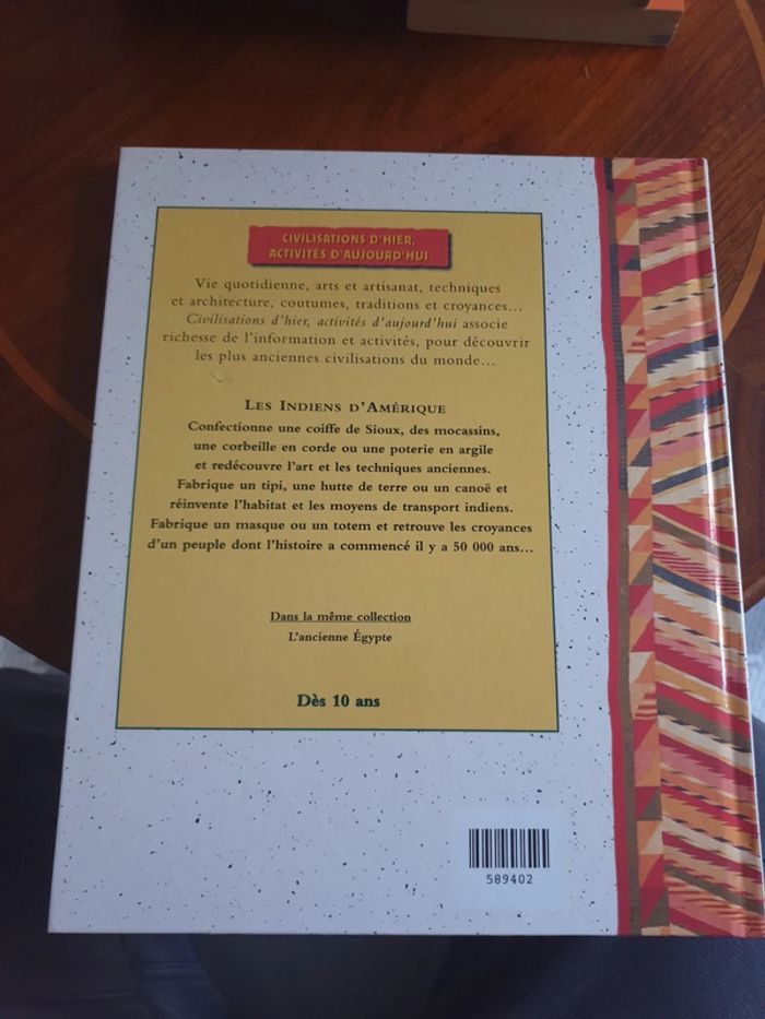 Livre Les Indiens d'Amérique - photo numéro 2