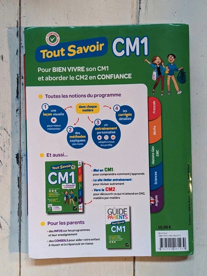 Fuchiet Tout savoir CM1 Hatier - photo numéro 2