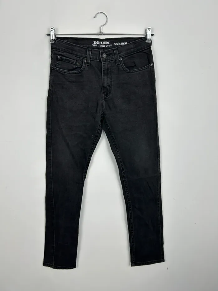 Jean Levi's Signature Femme Noir W26 | Skinny | Taille FR36 | Très Bon État SJ395 - photo numéro 2