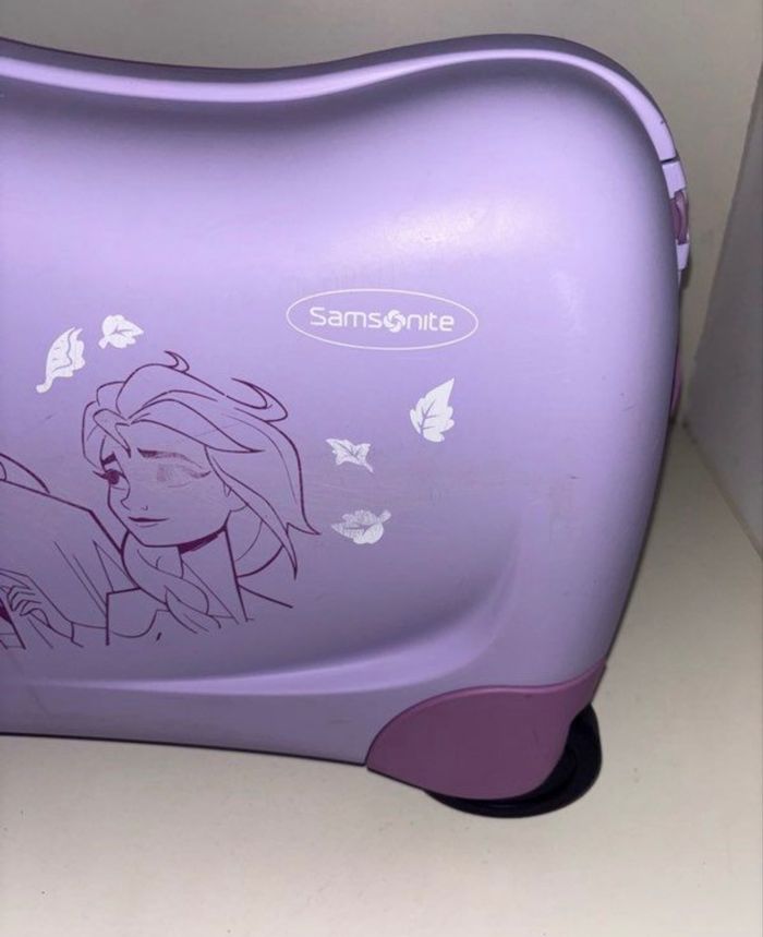VALISE SAMSONITE ENFANT REINE DES NEIGE 100€ PRIX MAGASIN - photo numéro 6
