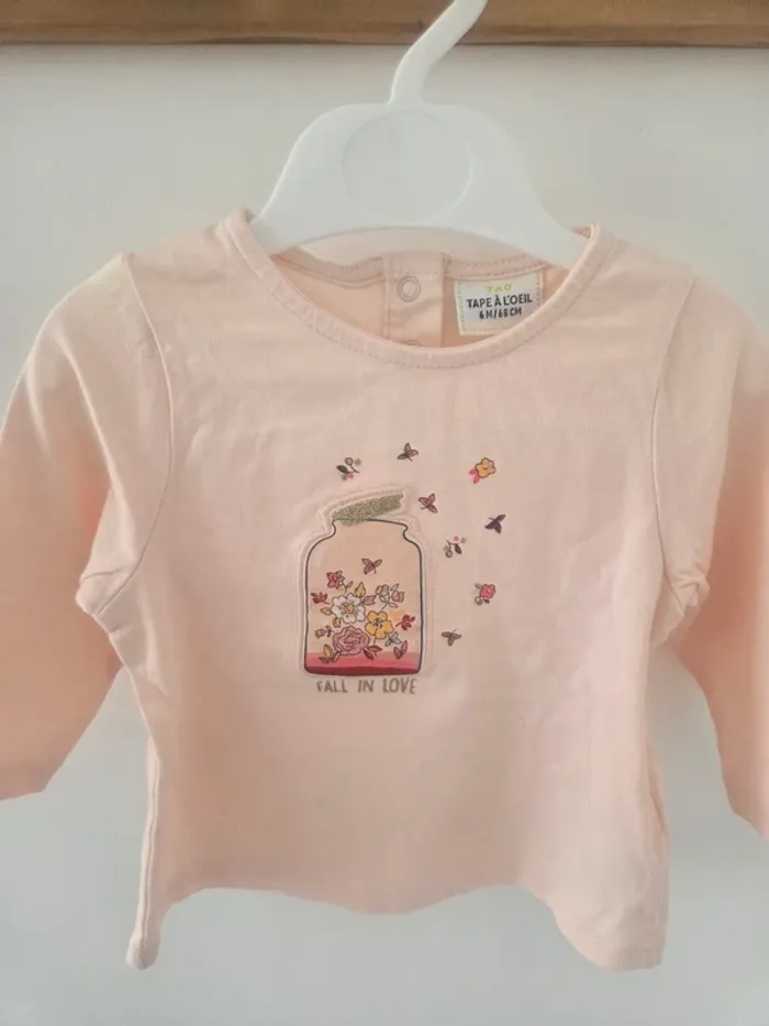 Tee-shirt manches longues 6m tao - photo numéro 2
