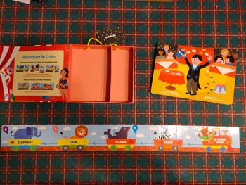 Puzzle livre bienvenue au cirque