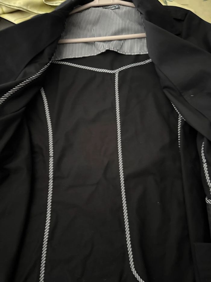 Trench noir grande taille femme - photo numéro 11