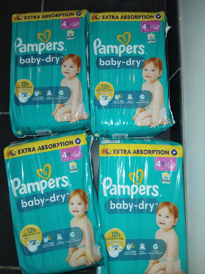 Couches pampers t 4 +