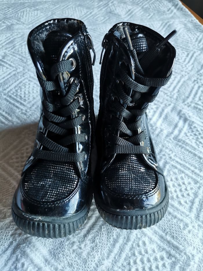 Bottes fille vernies - photo numéro 3