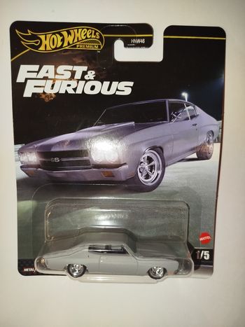 Hot Wheels 1970 Chevelle SS Fast and Furious 1/5