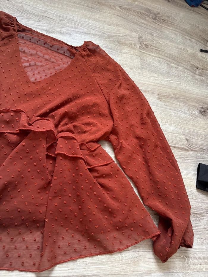 Blouse marron femme taille 3xl - photo numéro 4