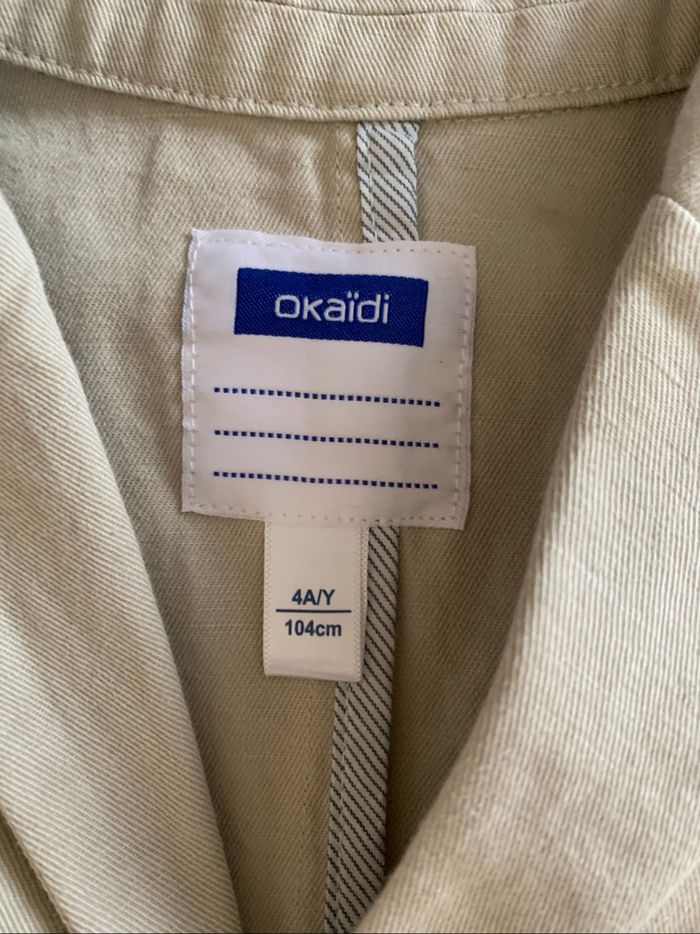 Ensemble pantalon et veste lin 4 ans Okaidi - photo numéro 3