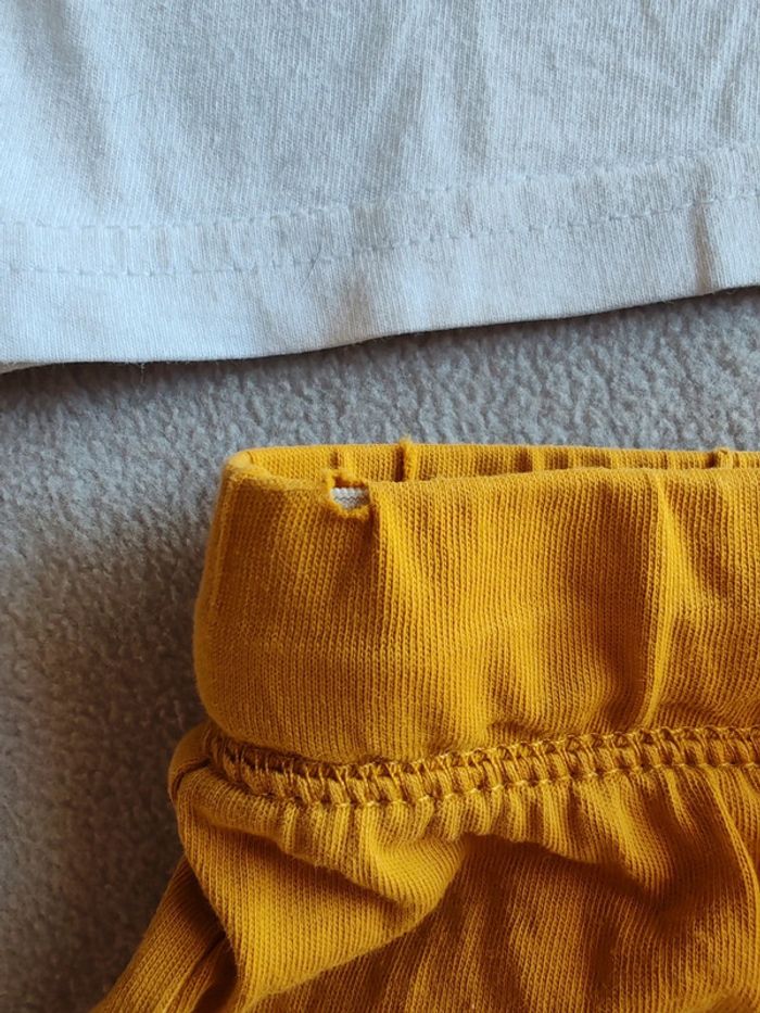 Ensemble tee-shirt et short court 24 mois - photo numéro 7