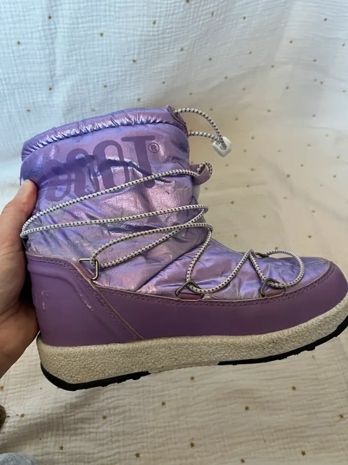 Moon Boot Enfant violettes – Imperméables – Taille 31 - photo numéro 6