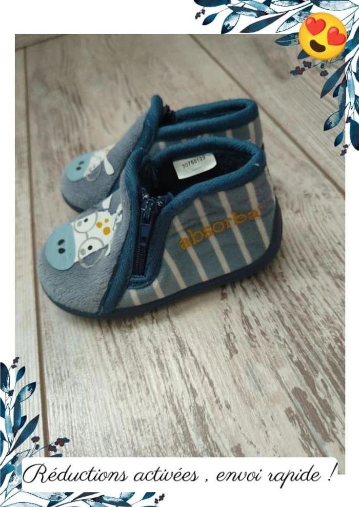Chaussons bébé taille 19