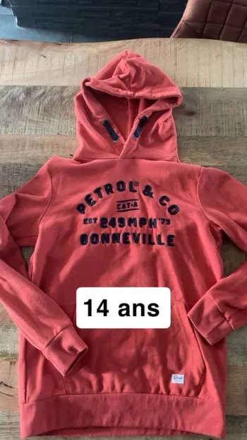 Sweat Petrol 14 ans