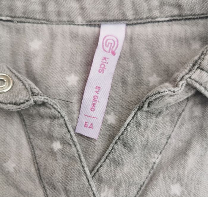 Chemise ML 5 ans fille Gémo - photo numéro 3