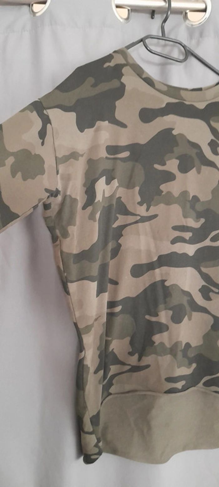 Sweat long imprimé militaire - photo numéro 3