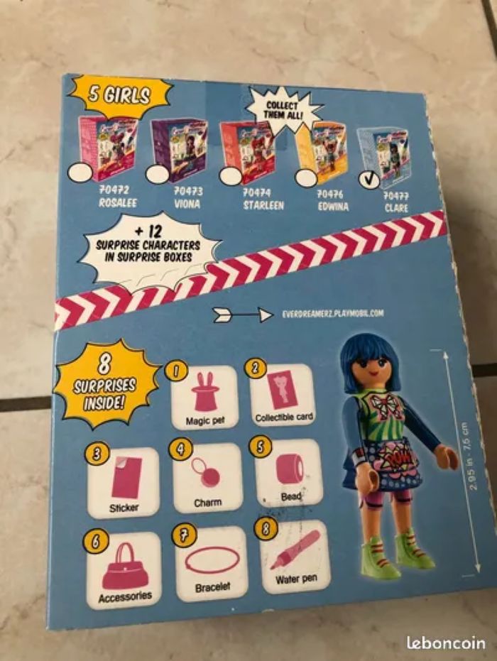 Playmobil Everdreamerz 70477 Clare Le Monde de la BD Neuf dans emballage - photo numéro 2