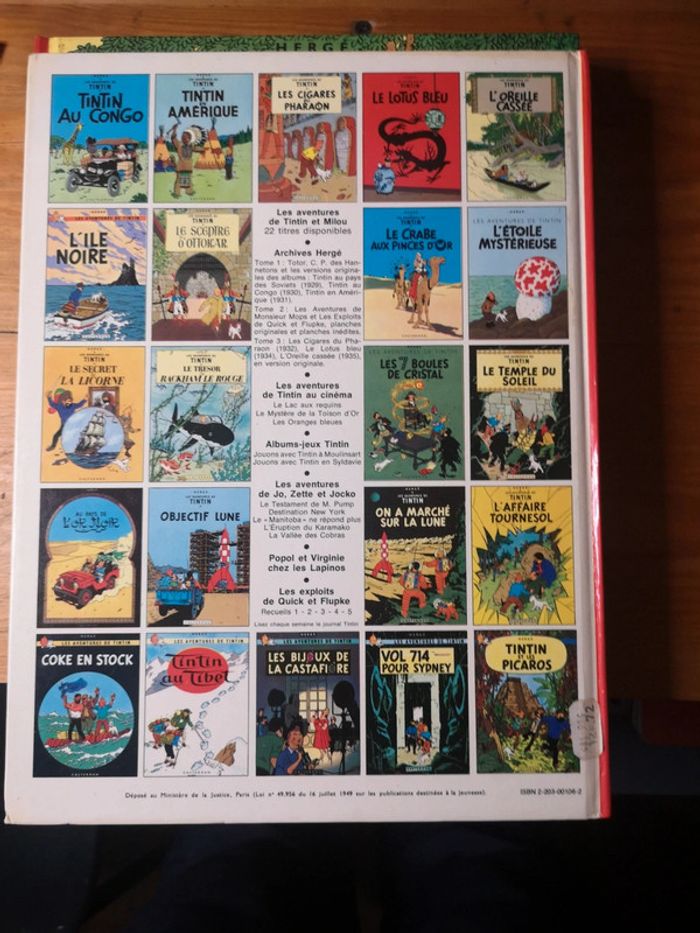 BD Tintin - L'Île Noire - photo numéro 2