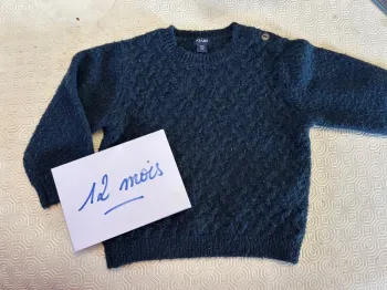 Pull bleu marine Kiabi - 12 mois