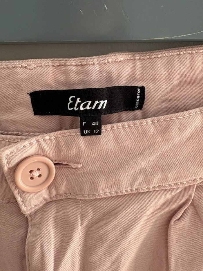 Pantalon Chino rose Etam - photo numéro 3