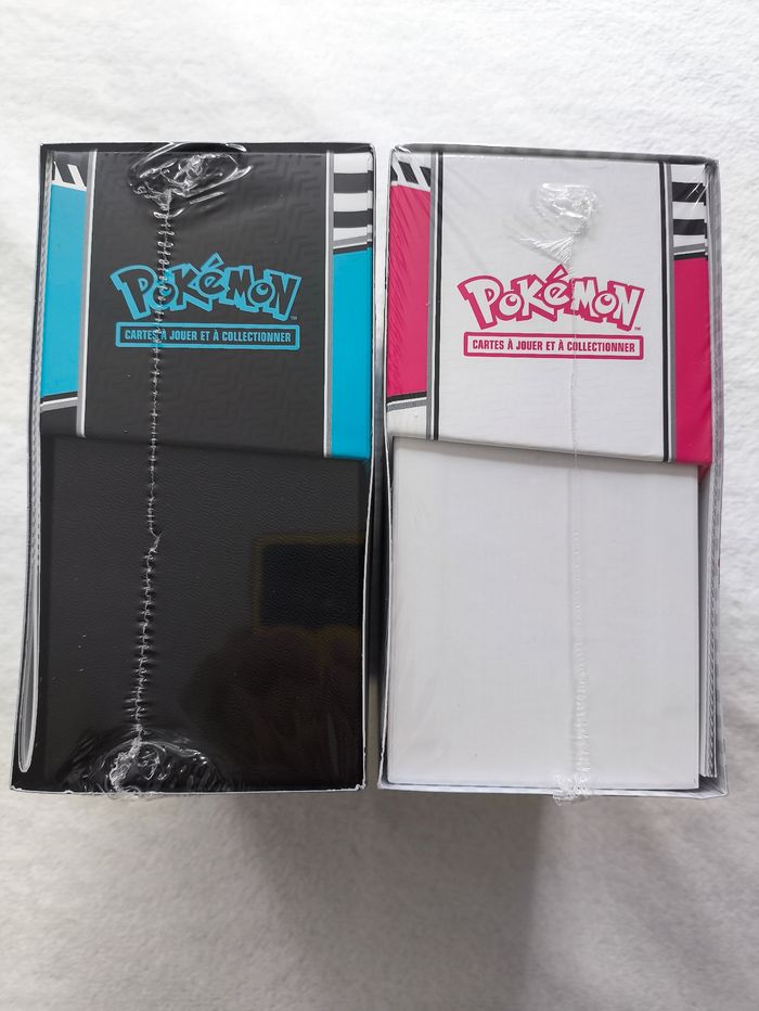 Lot 2x Coffrets Dresseur d'Élite Pokémon EV10.5 – Foudre Noire & Flamme Blanche - photo numéro 5
