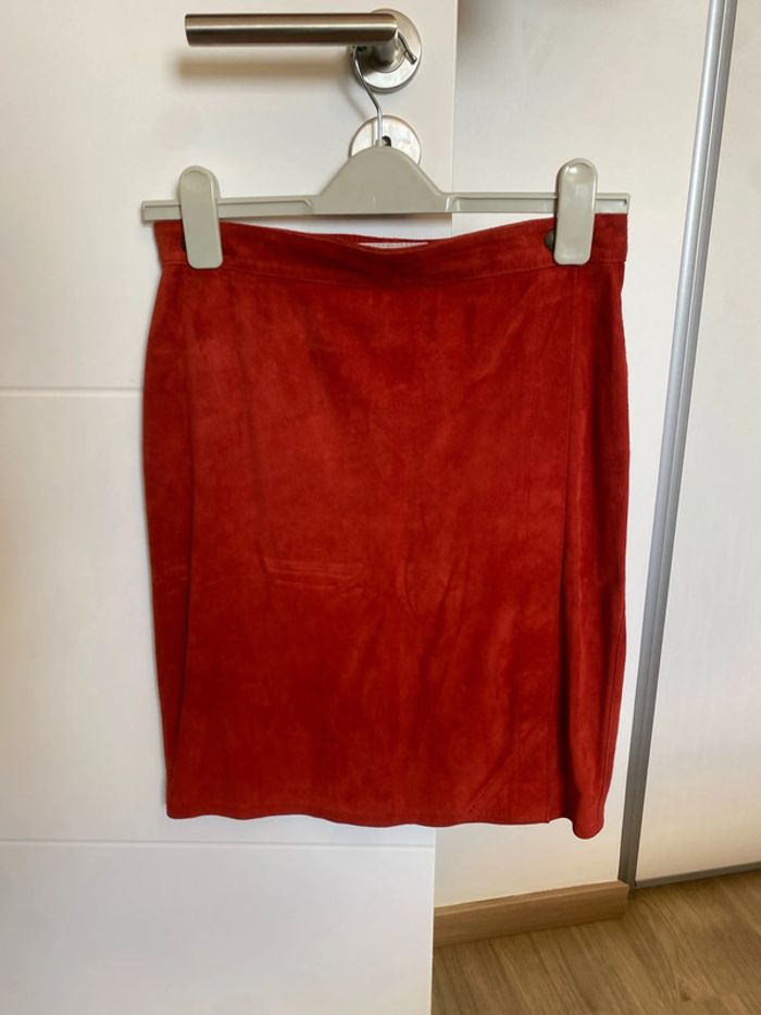 Ensemble corail en cuir - photo numéro 2