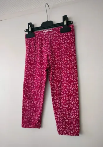 (c) legging fleurs Mes petits cailloux 23mois