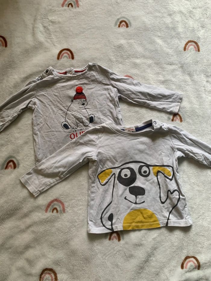 T-shirt manches longues 18 mois