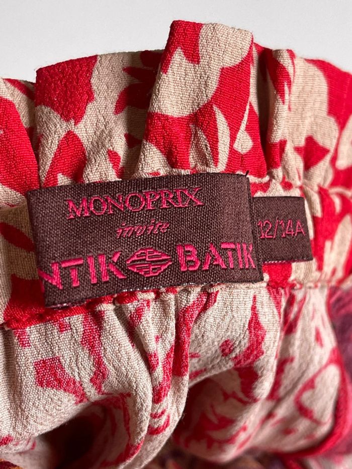 Jupe Antik Batik x Monoprix bohème neuve jamais portée taille 12-14ans - photo numéro 11