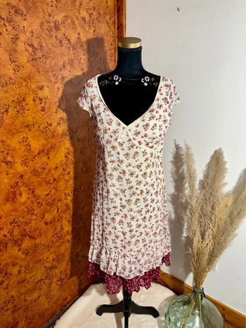 Robe bohème fleurie Jacqueline RIU - Taille 42