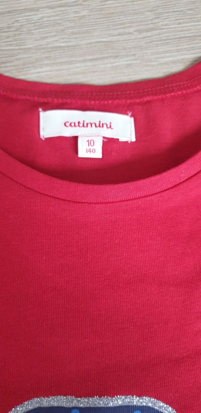 T shirt fille catimini 10 ans - photo numéro 2