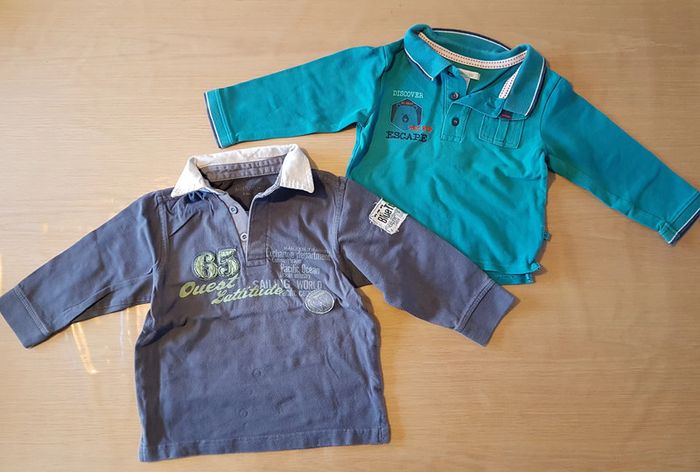 Lot 19 T-shirts polos garçon 2 ans - photo numéro 5