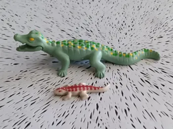 Caïman et son bébé wiltopia playmobil