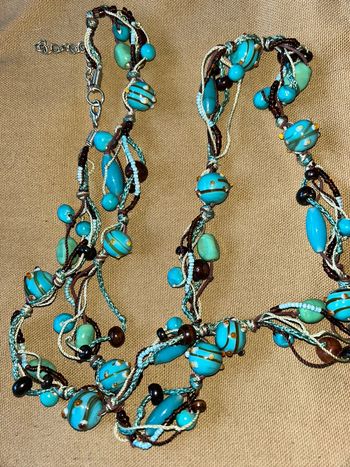 Magnifique collier turquoise